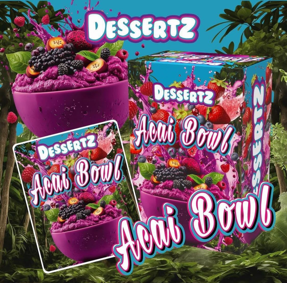 Dessertz Acia Bowl - Dessertz Strain