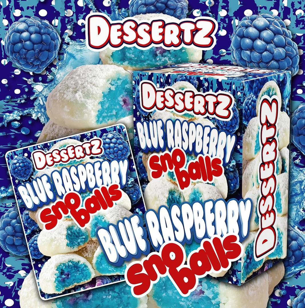 Dessertz Blue Raspberry Snoballs Strain - Dessertz Strain