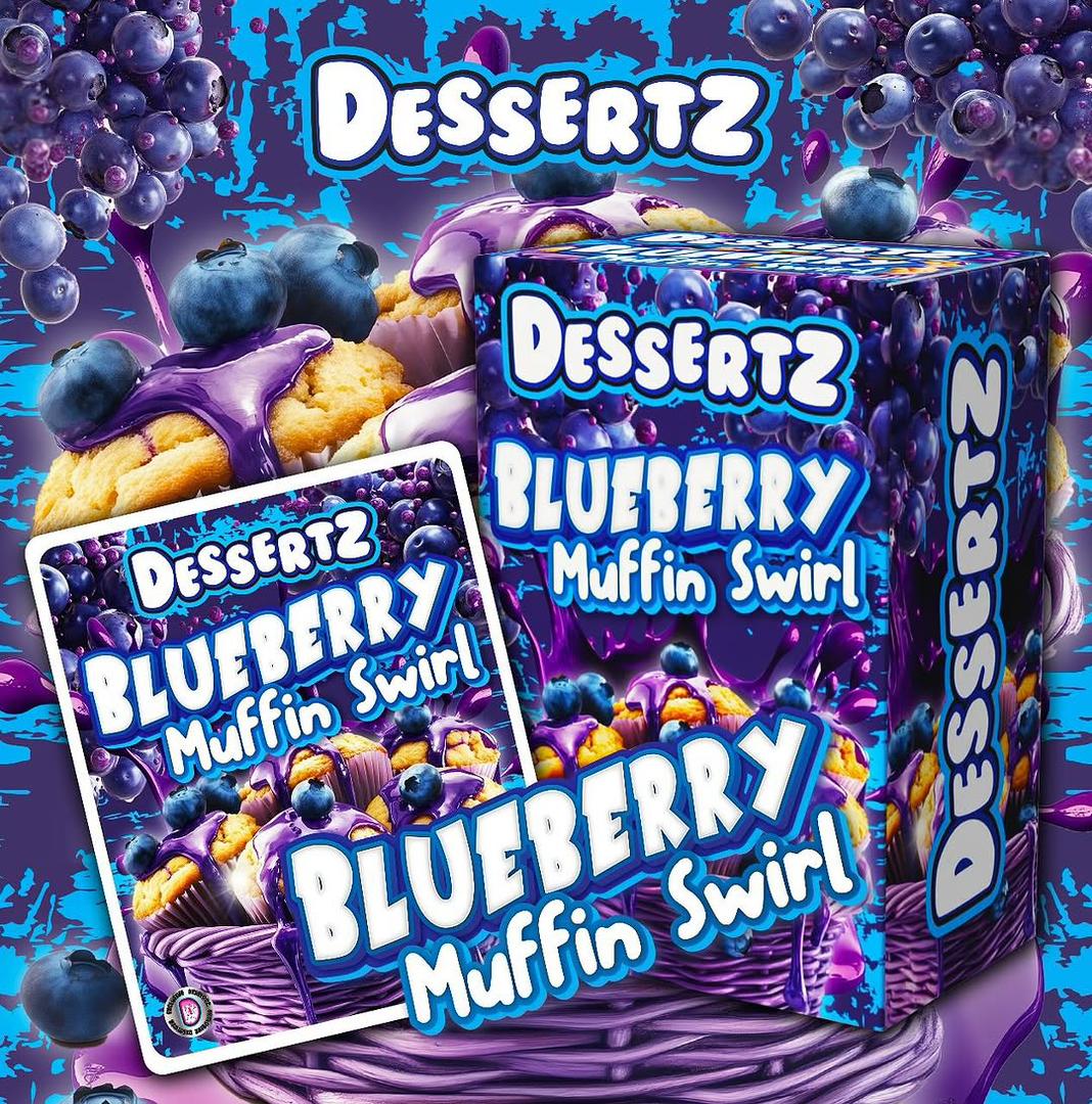 Dessertz Blueberry Muffin Swirl Strain - Dessertz Strain