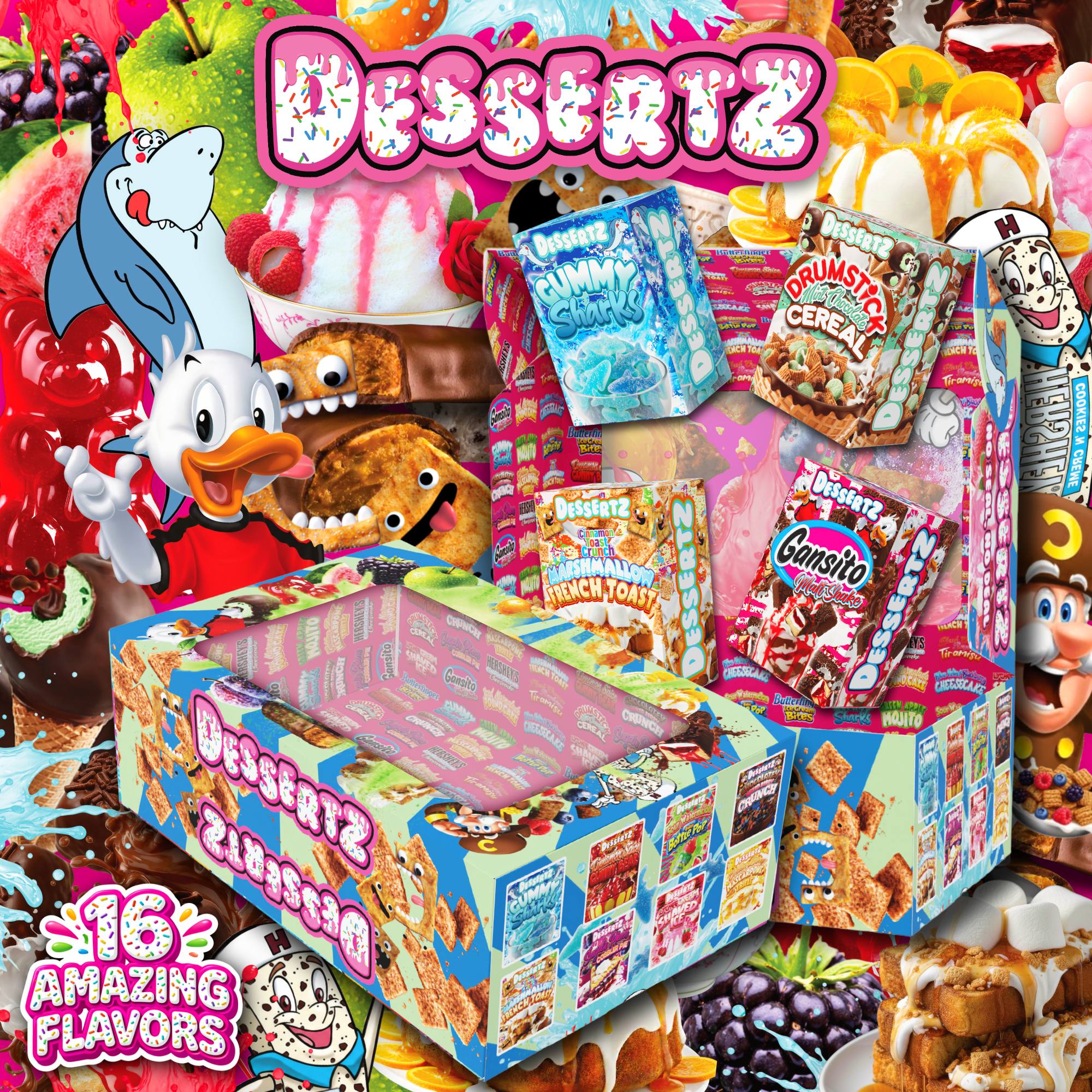 Dessertz master box mix strain - Dessertz Strain