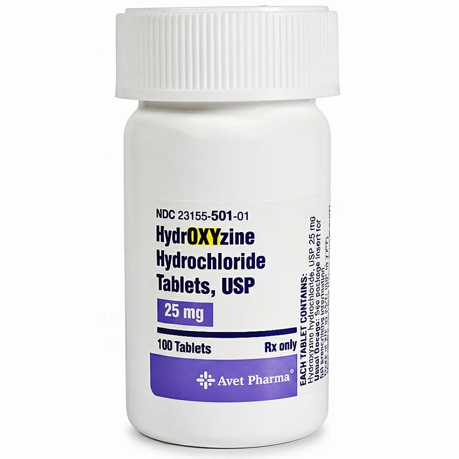 Hydroxyzine HCl Research Tablets (25mg)
