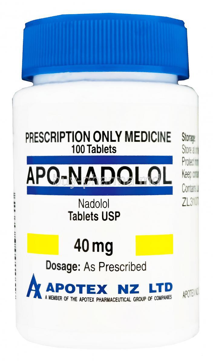 Nadolol Research Tablets (40mg)