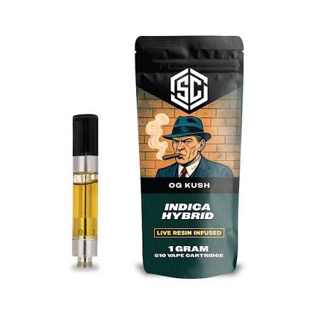 OG Kush Live Resin Cartridge (1g) - Edibles and Cartridges